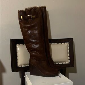 Michael Kors Brown Heeled Boots